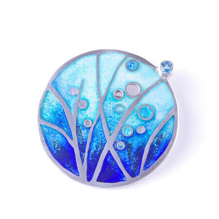 Pond oxygenator brooch/pendant