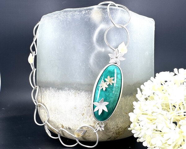 A-Symmetrical Link Necklace