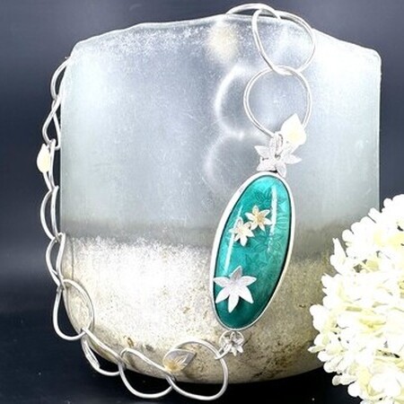A-Symmetrical Link Necklace