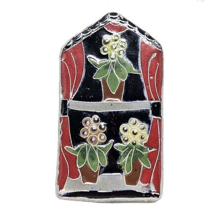Auricula Theatre Brooch