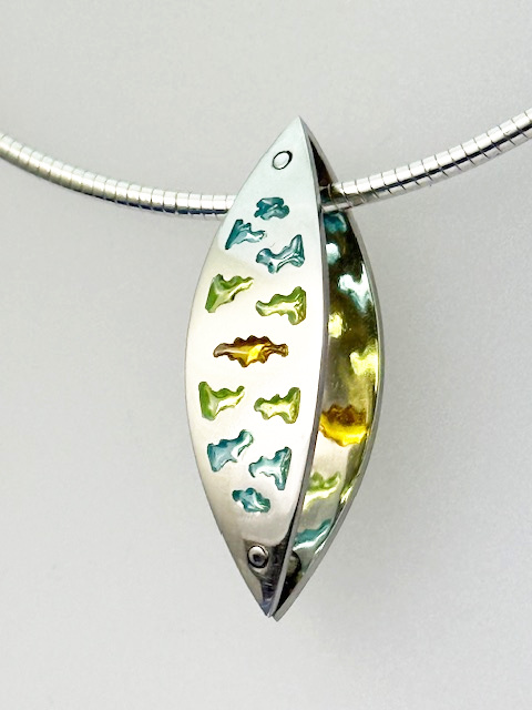 Double Sided Pendant for Different Moods