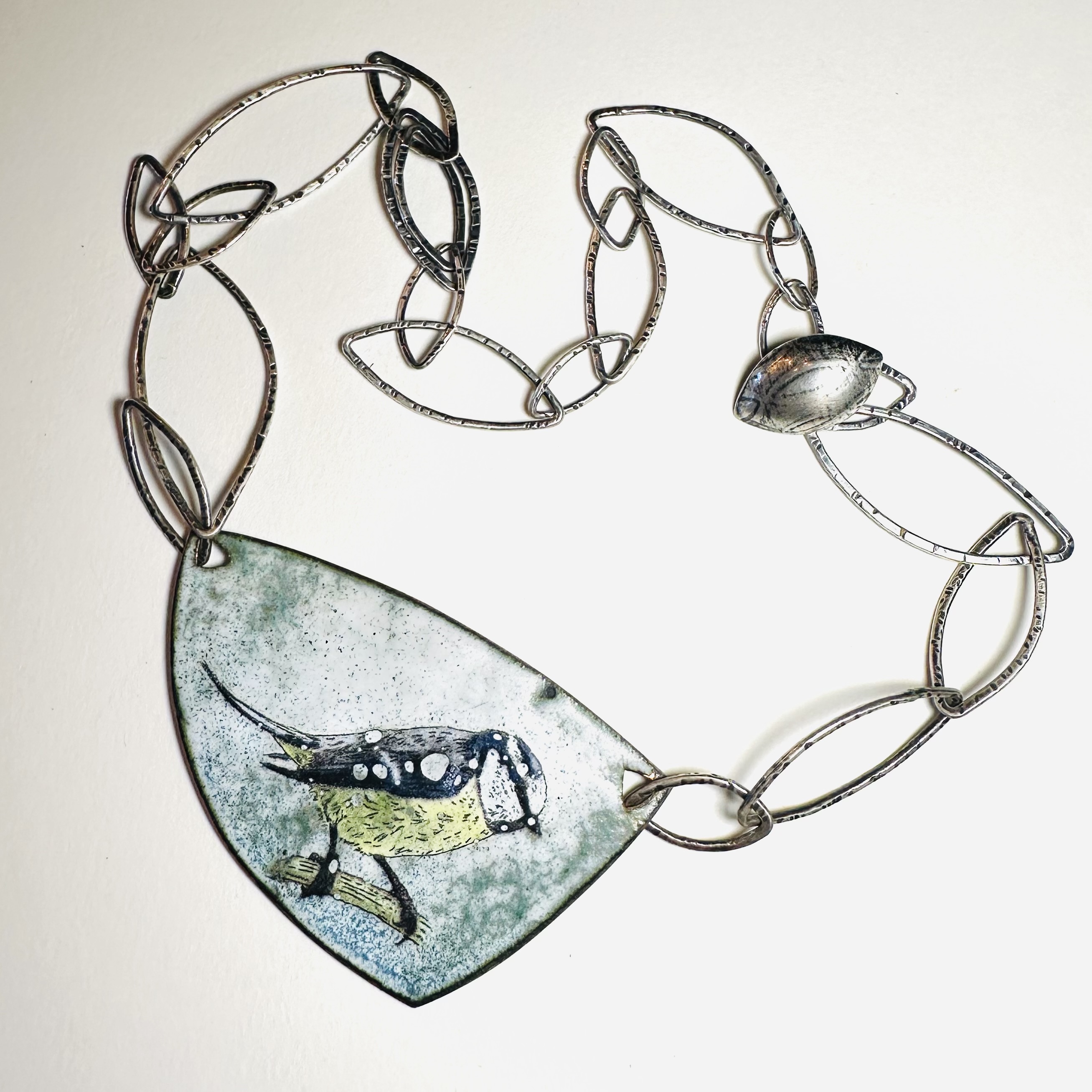 Blue Tit Necklace